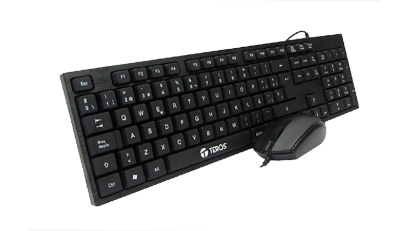 Kit Teclado y Mouse USB Teros D8700