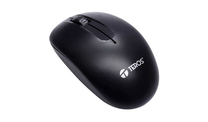 Mouse Optico Inalámbrico Teros Bateria Recargable 1200 Dpi