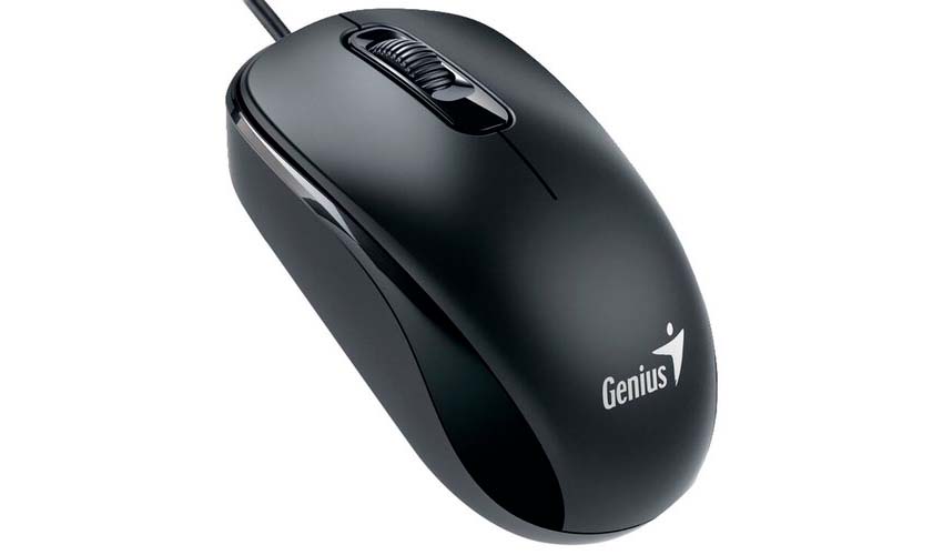 Mouse Genius Alámbrico DX110 Negro